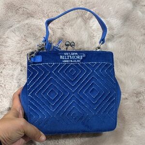 Loungefly - Biltmore Asheville -Blue Quilted Handbag